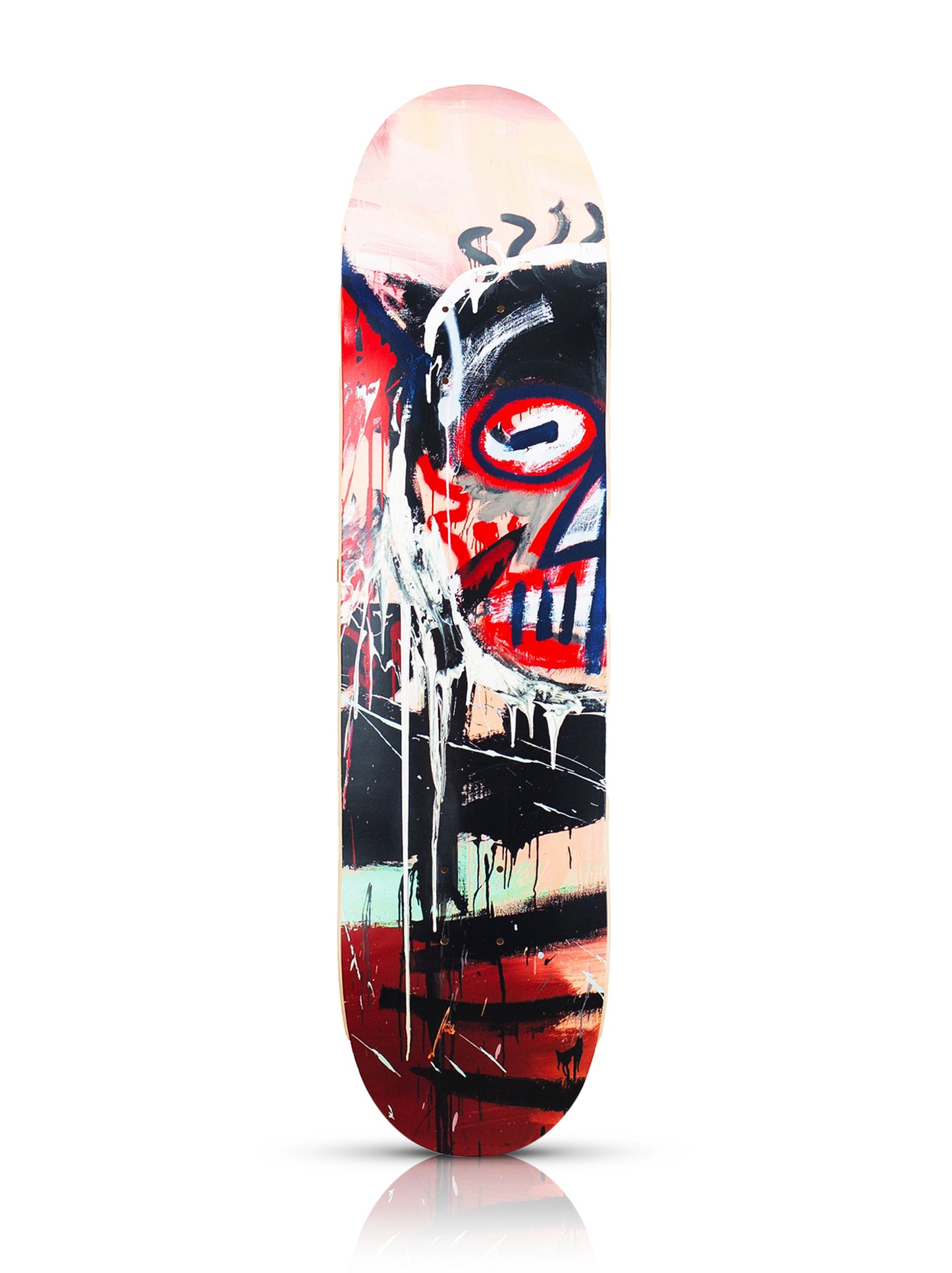 JEAN-MICHEL BASQUIAT 'Devil' (2023) Triptych Skateboard Deck Set