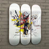 JEAN-MICHEL BASQUIAT 'Exu' (1988) Triptych Skateboard Deck Set