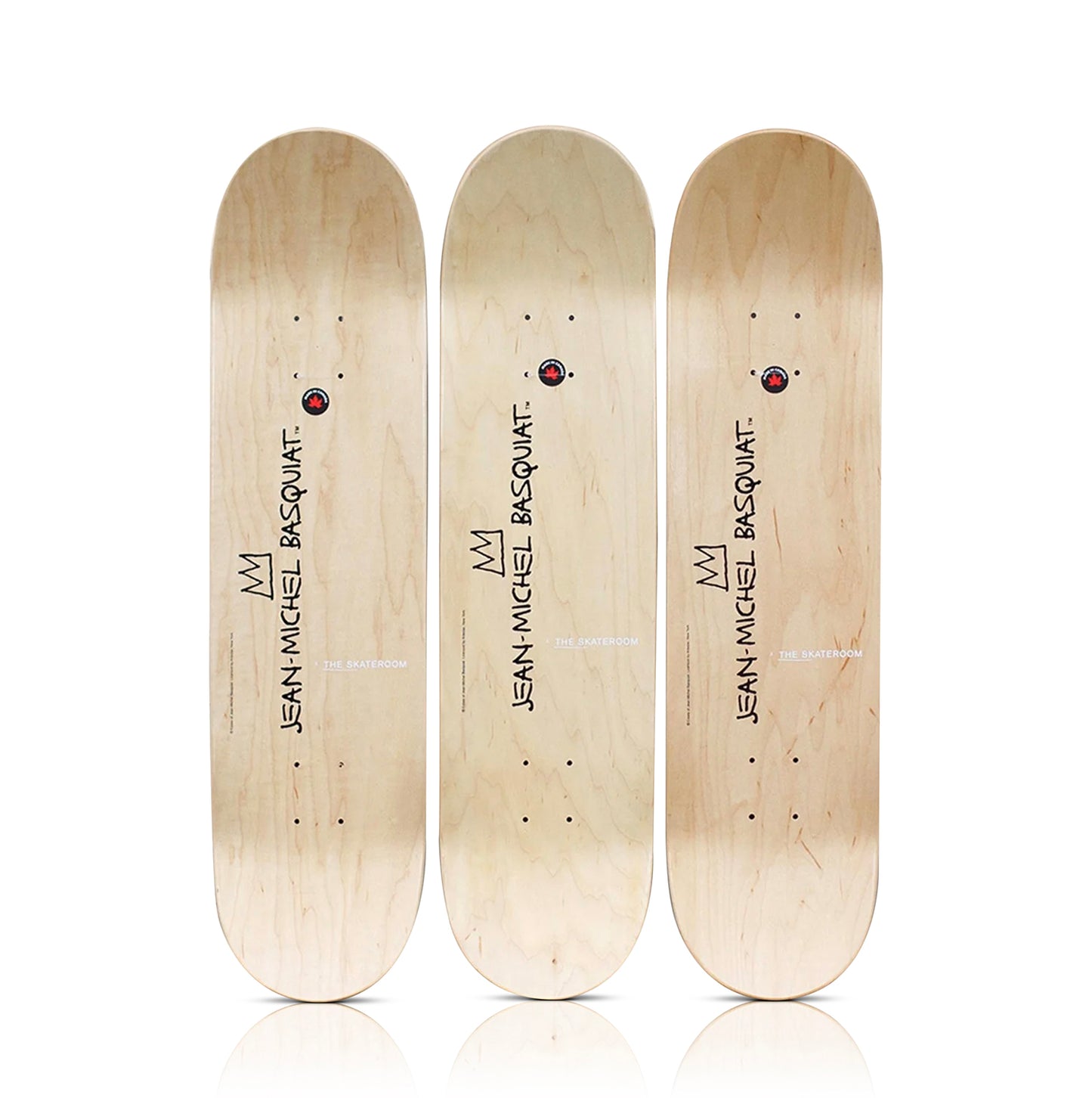 JEAN-MICHEL BASQUIAT 'Exu' (1988) Triptych Skateboard Deck Set