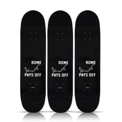 JEAN-MICHEL BASQUIAT 'Untitled (Head)' (2020) Triptych Skateboard Deck Set