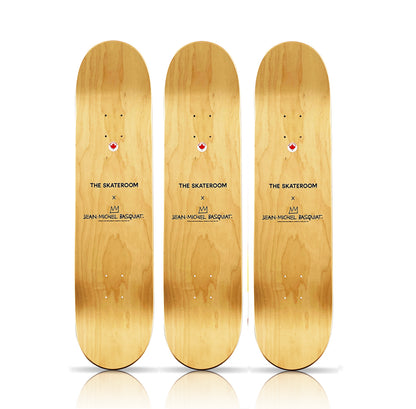 JEAN-MICHEL BASQUIAT 'Horn Players' (2018) Triptych Skateboard Deck Set