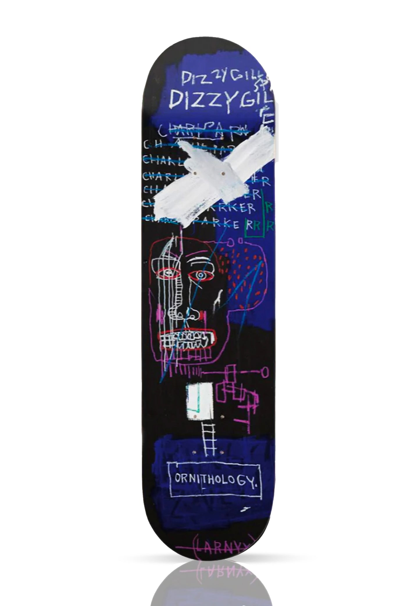JEAN-MICHEL BASQUIAT 'Horn Players' (2018) Triptych Skateboard Deck Set