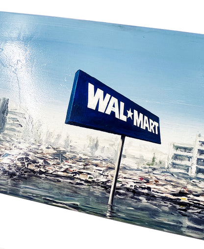 JEFF GILLETTE 'Walmart' (2022) Original on Skateboard Deck (1/1 )