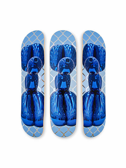 JEFF KOONS 'Blue Balloon Dog' (2025) Limited Edition Skateboard Deck