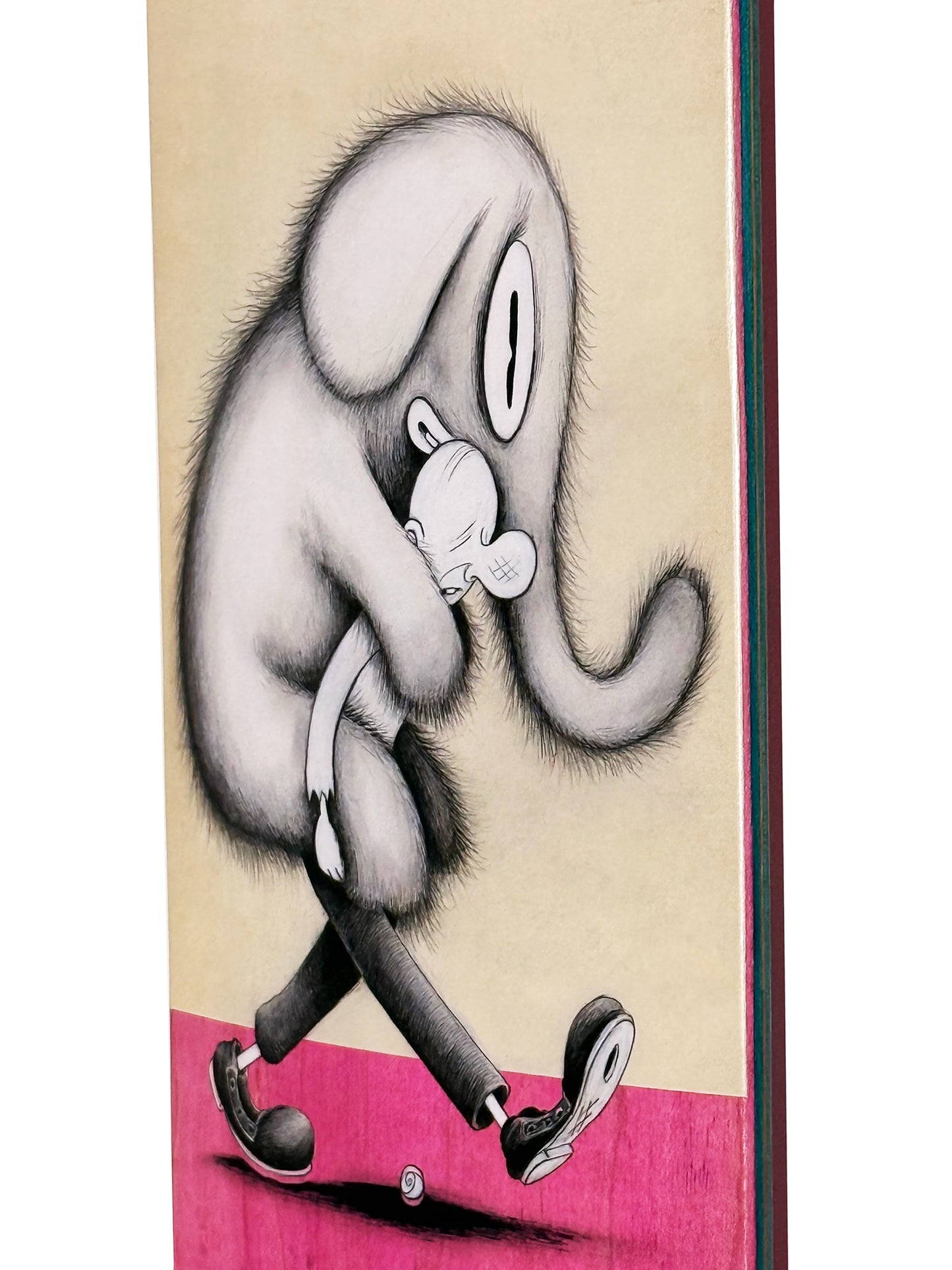 JEFF LADOUCEUR 'Pink Elephant' (2024) Skateboard Deck