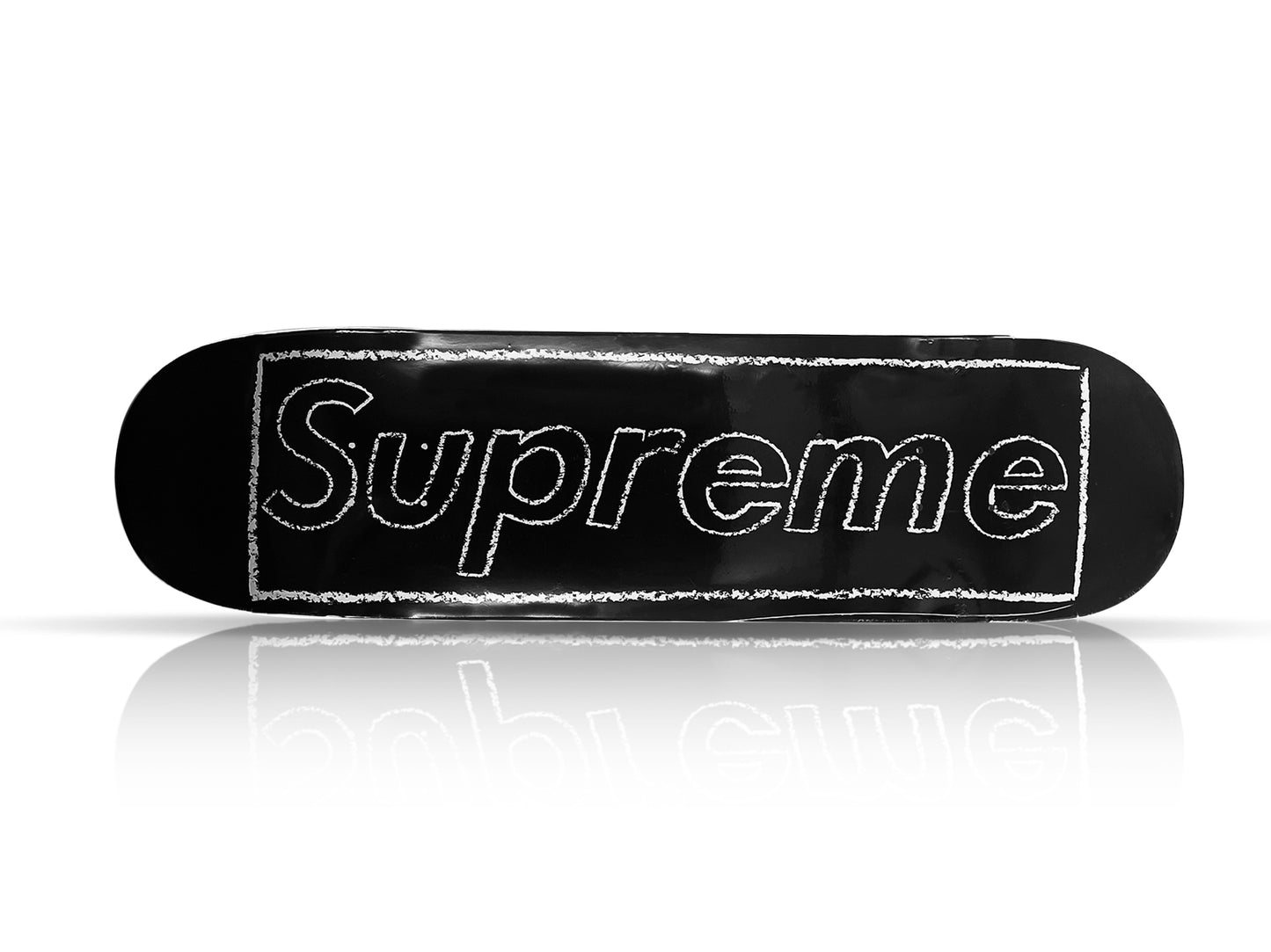 KAWS x SUPREME 'Chalk Logo' (2021) Polyptych Skateboard Deck Set