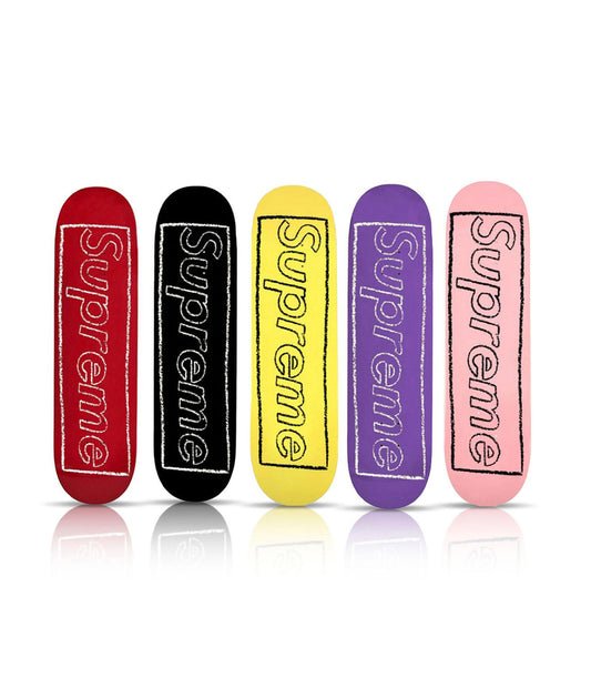 KAWS x SUPREME 'Chalk Logo' (2021) Polyptych Skateboard Deck Set