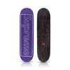 KAWS x SUPREME 'Chalk Logo' (2021) Skateboard Deck (violet)