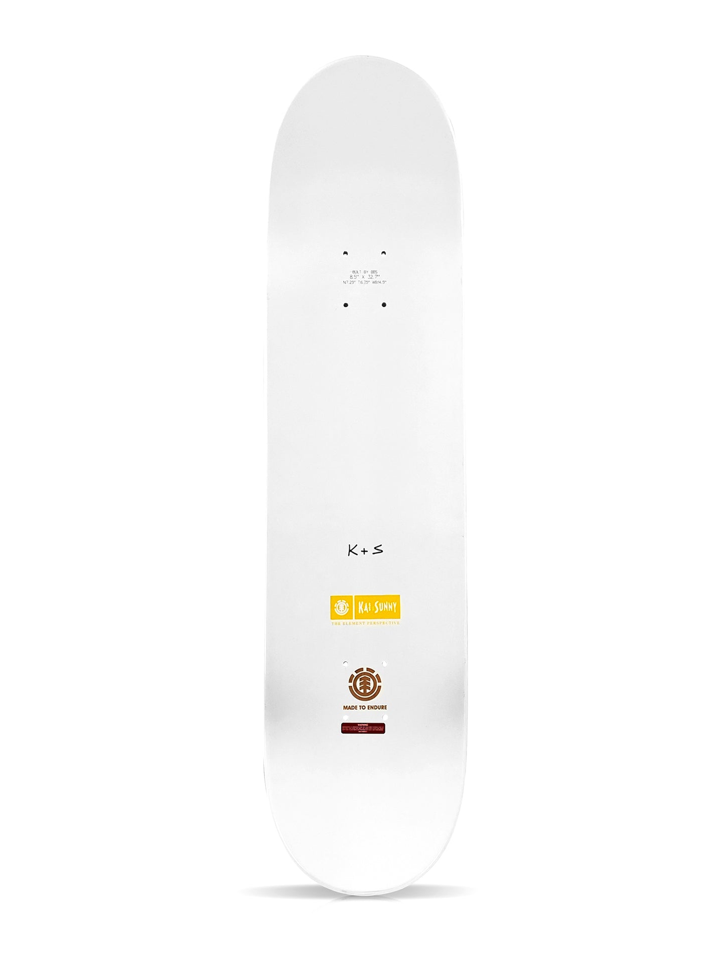 KAI + SUNNY x Element 'Brighter Days' (2017) Skateboard Deck