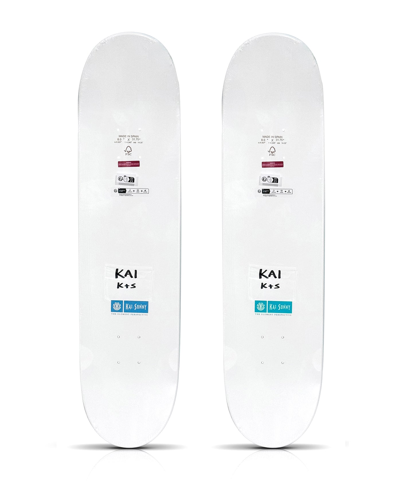 KAI + SUNNY x Element 'Migration Day' + 'Migration Night' (2024) Skateboard Deck Set