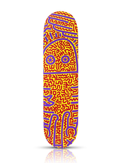 KEITH HARING '1984' (2022) Triptych Skateboard Deck Set