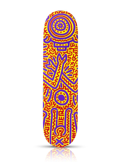 KEITH HARING '1984' (2022) Triptych Skateboard Deck Set