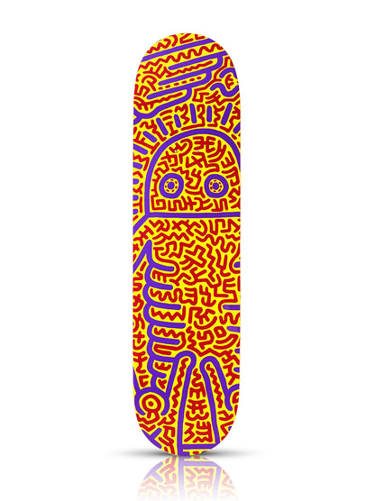 KEITH HARING '1984' (2022) Triptych Skateboard Deck Set