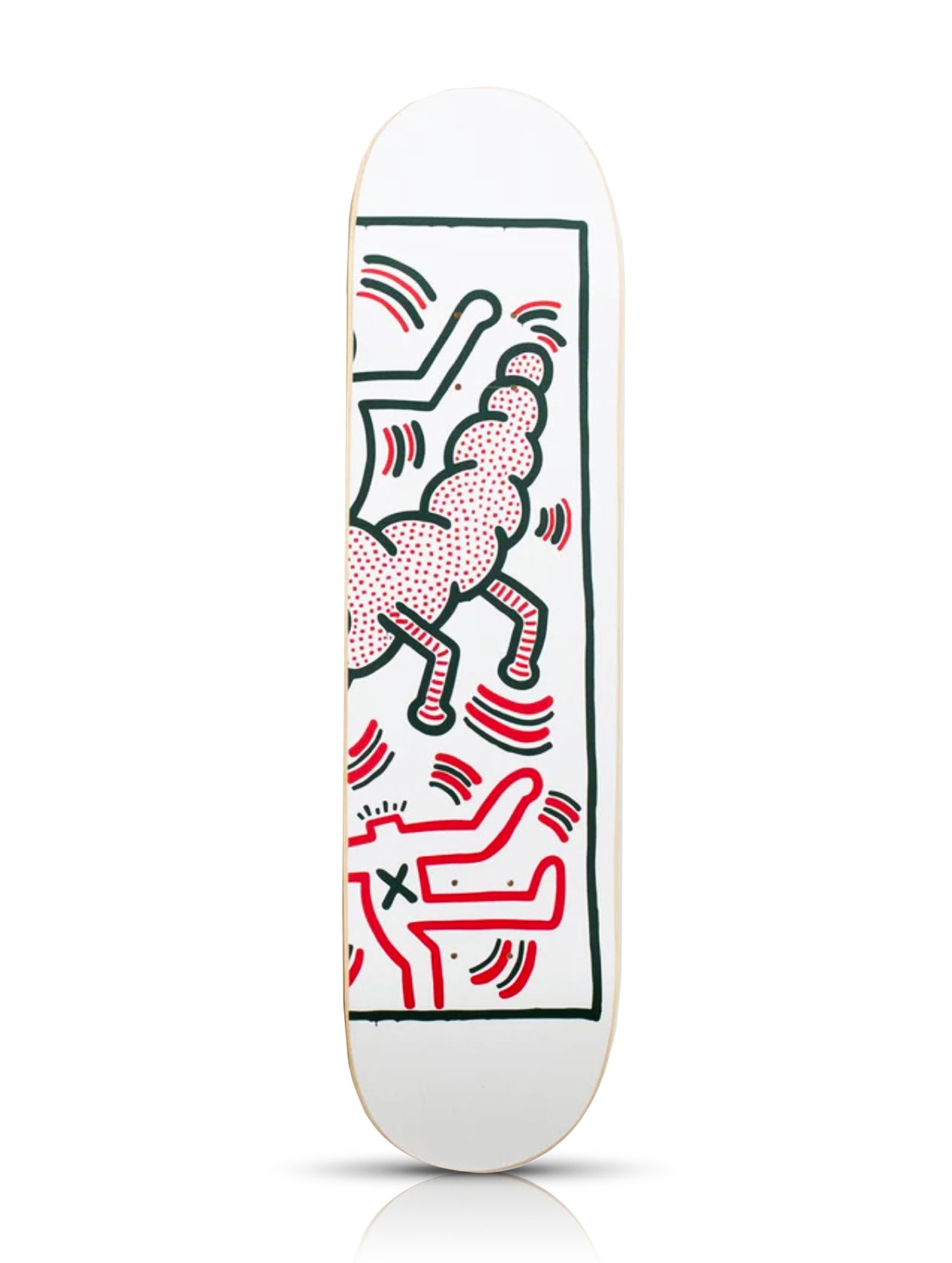 KEITH HARING 'Centipede' (2022) Triptych Skateboard Deck Set