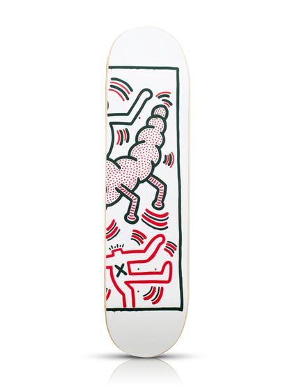 KEITH HARING 'Centipede' (2022) Triptych Skateboard Deck Set