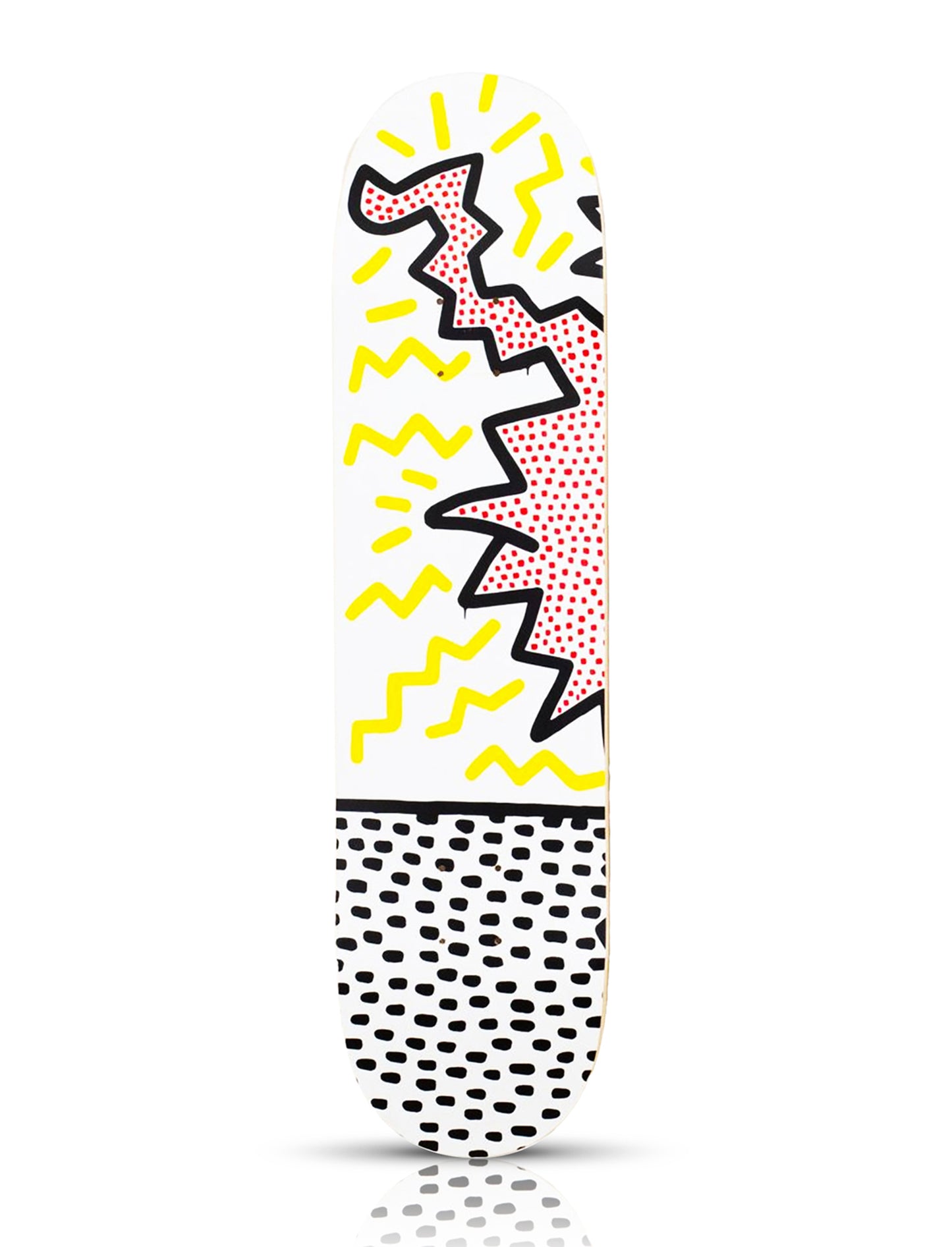 KEITH HARING 'Electric' (2022) Triptych Skateboard Deck Set