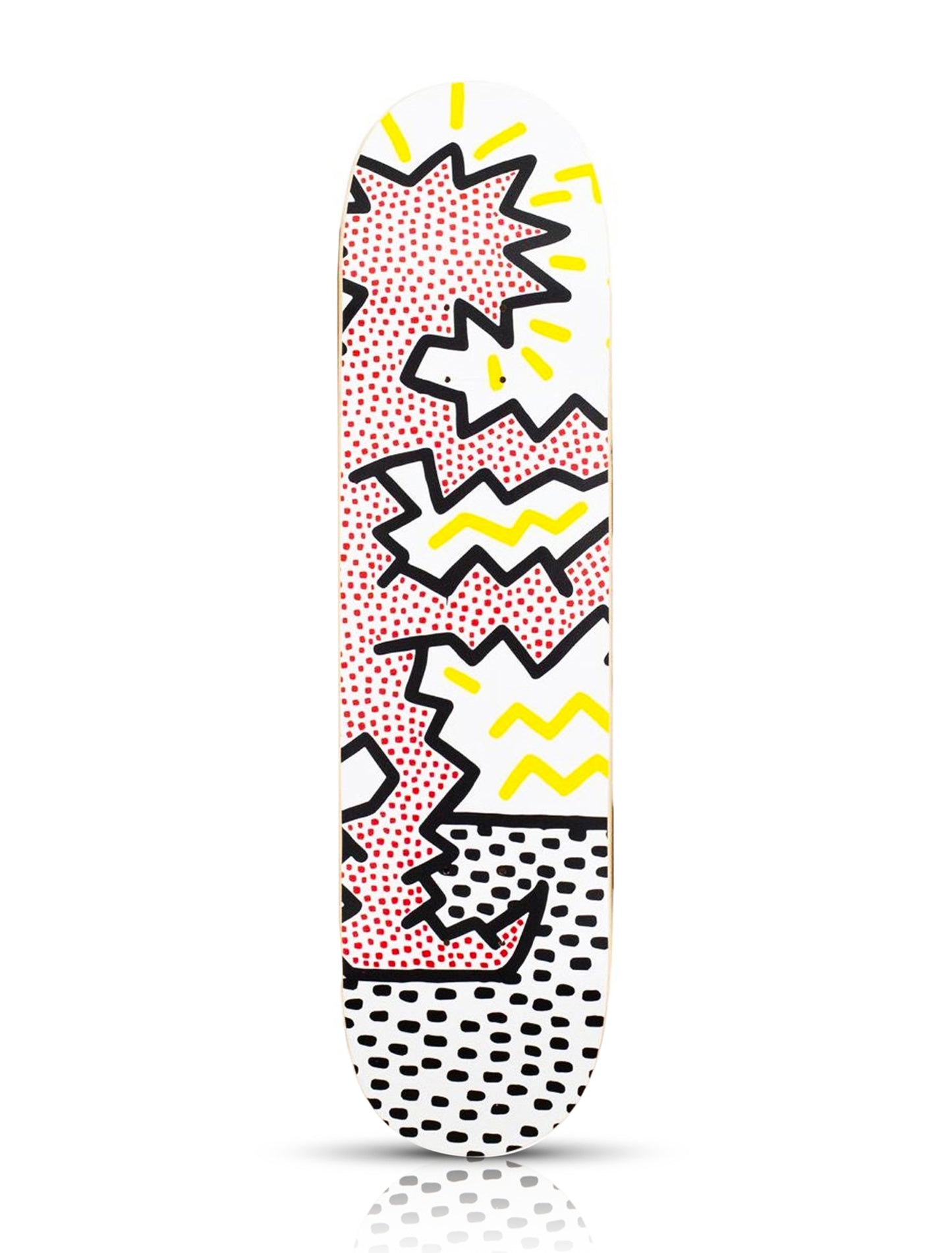 KEITH HARING 'Electric' (2022) Triptych Skateboard Deck Set