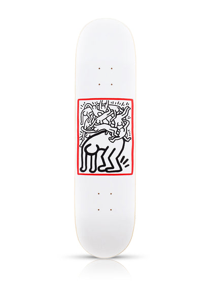 KEITH HARING 'Fight AIDS' (2022) Skateboard Deck