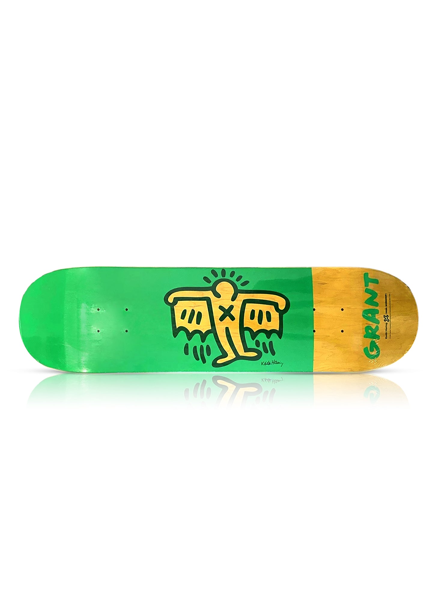 KEITH HARING x Alien Workshop 'Icons: X-Man' (2012) Rare Skateboard Deck