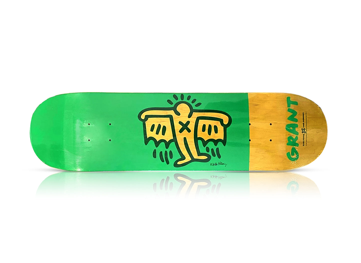 KEITH HARING x Alien Workshop 'Icons: X-Man' (2012) Rare Skateboard Deck