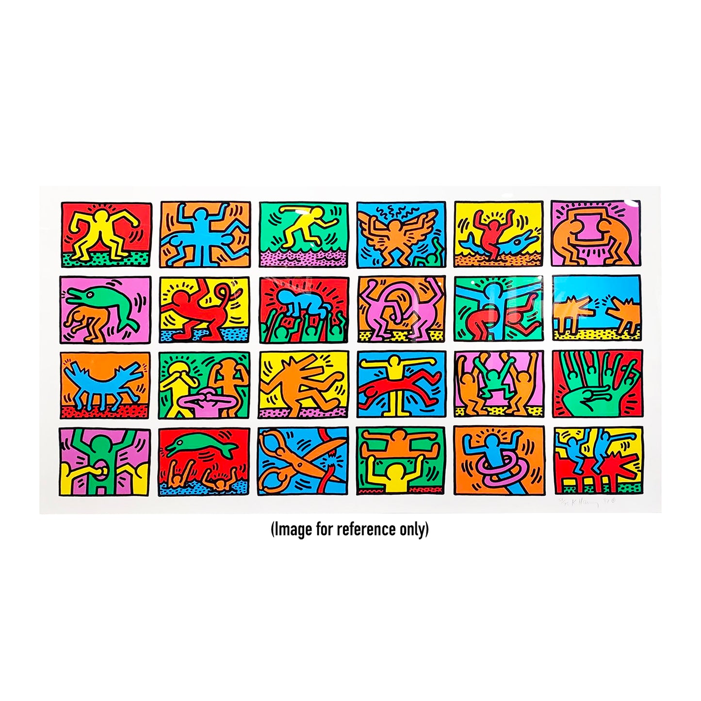 KEITH HARING 'Retrospect' (2019) Skateboard Deck (#2)