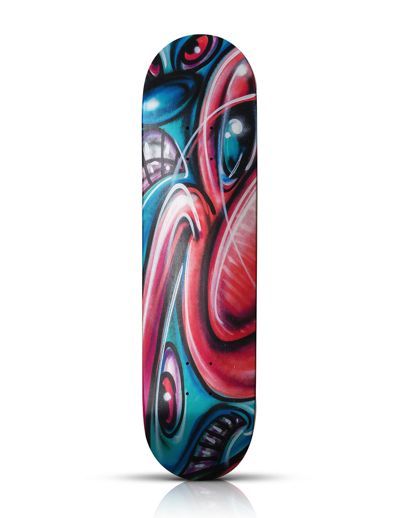 KENNY SCHARF x Beyond the Streets 'Newazy' (2023) Skateboard Deck