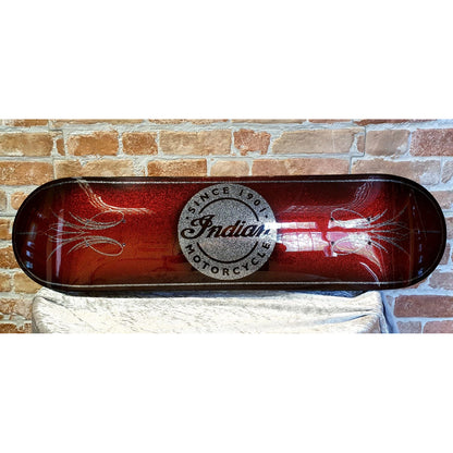 KRZYSZTOF KRYSTEK 'Indian Motorcycles' (2024) Original on Skateboard Deck