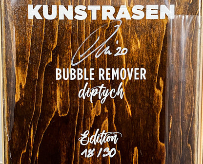 KUNSTRASEN 'Bubble Remover' (2020) Hand-Signed Diptych Skateboard Deck Set