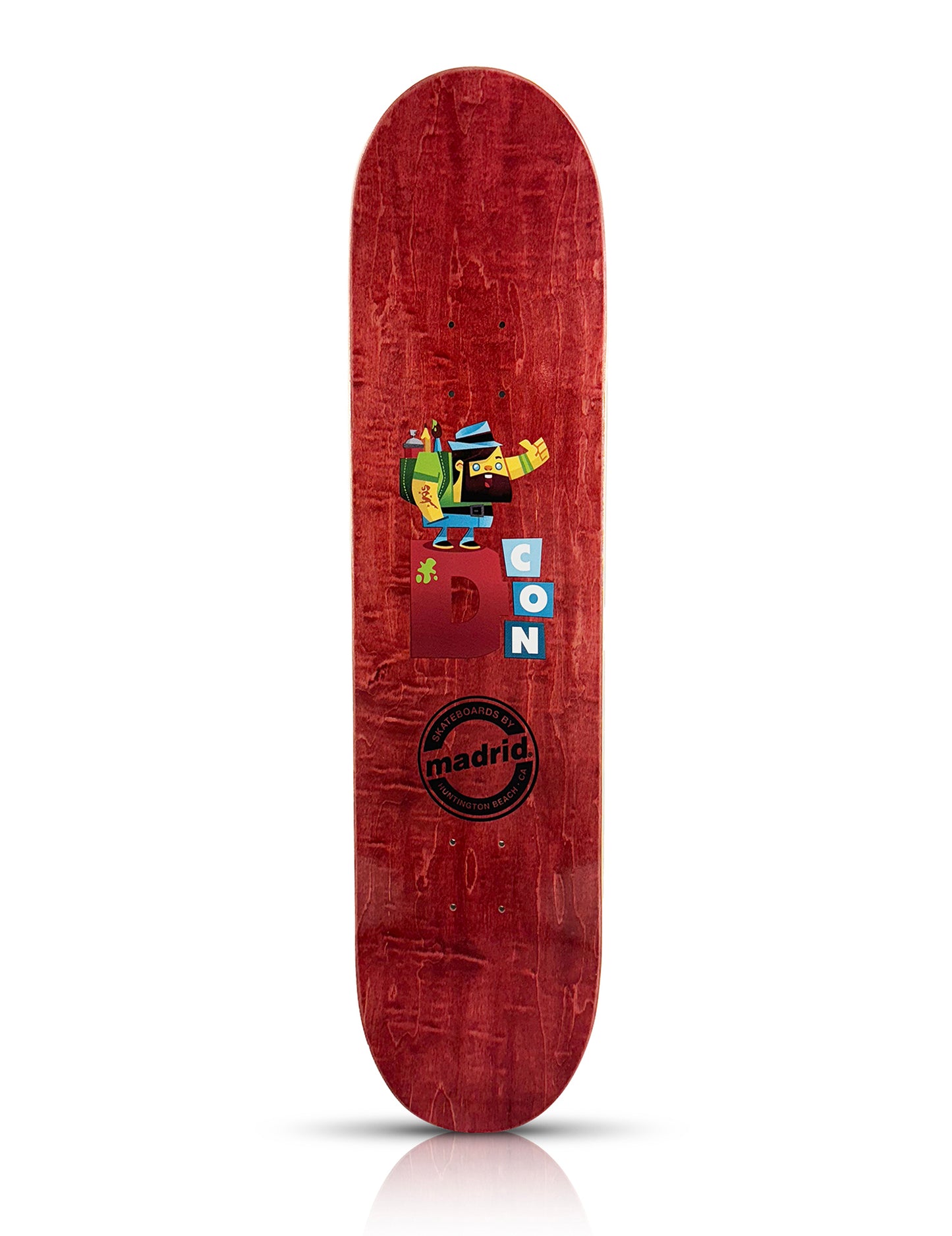 The LONDON POLICE x 3DRetro 'DCON 23' (2023) Skateboard Deck