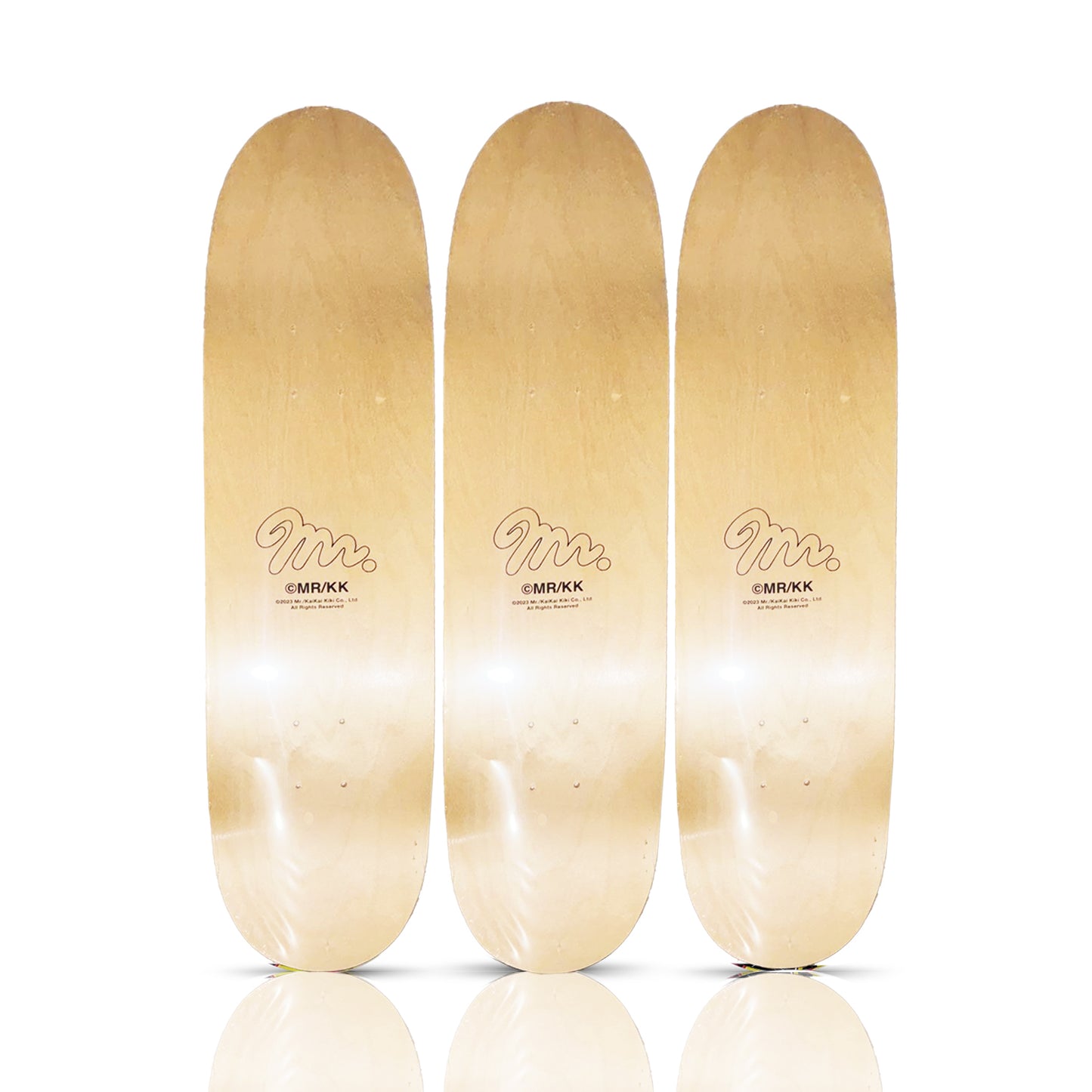 MR. x Kaikai Kiki 'High School Story' (2020) Triptych Skateboard Deck Set