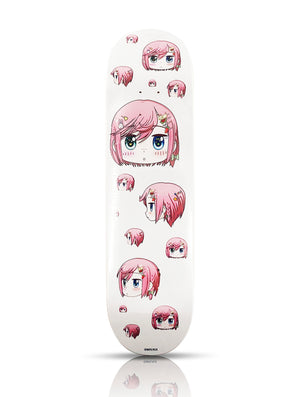 MR. x Kaikai Kiki 'Marina Faces' (2021) Skateboard Deck