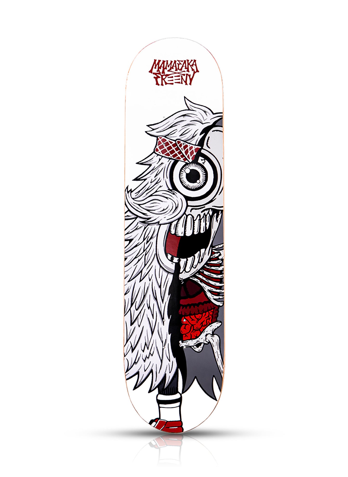 MAMAFAKA x JASON FREENY 'Dissected Mr. HellYeah!' (2020) Skateboard Deck