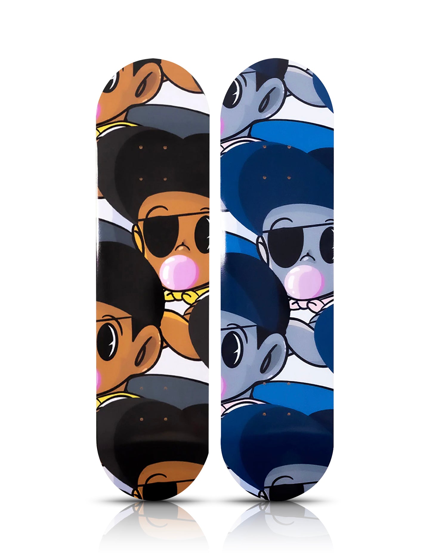 MARLY MCFLY x 1xRUN 'Supa Zook' (2024) Diptych Skateboard Deck Set