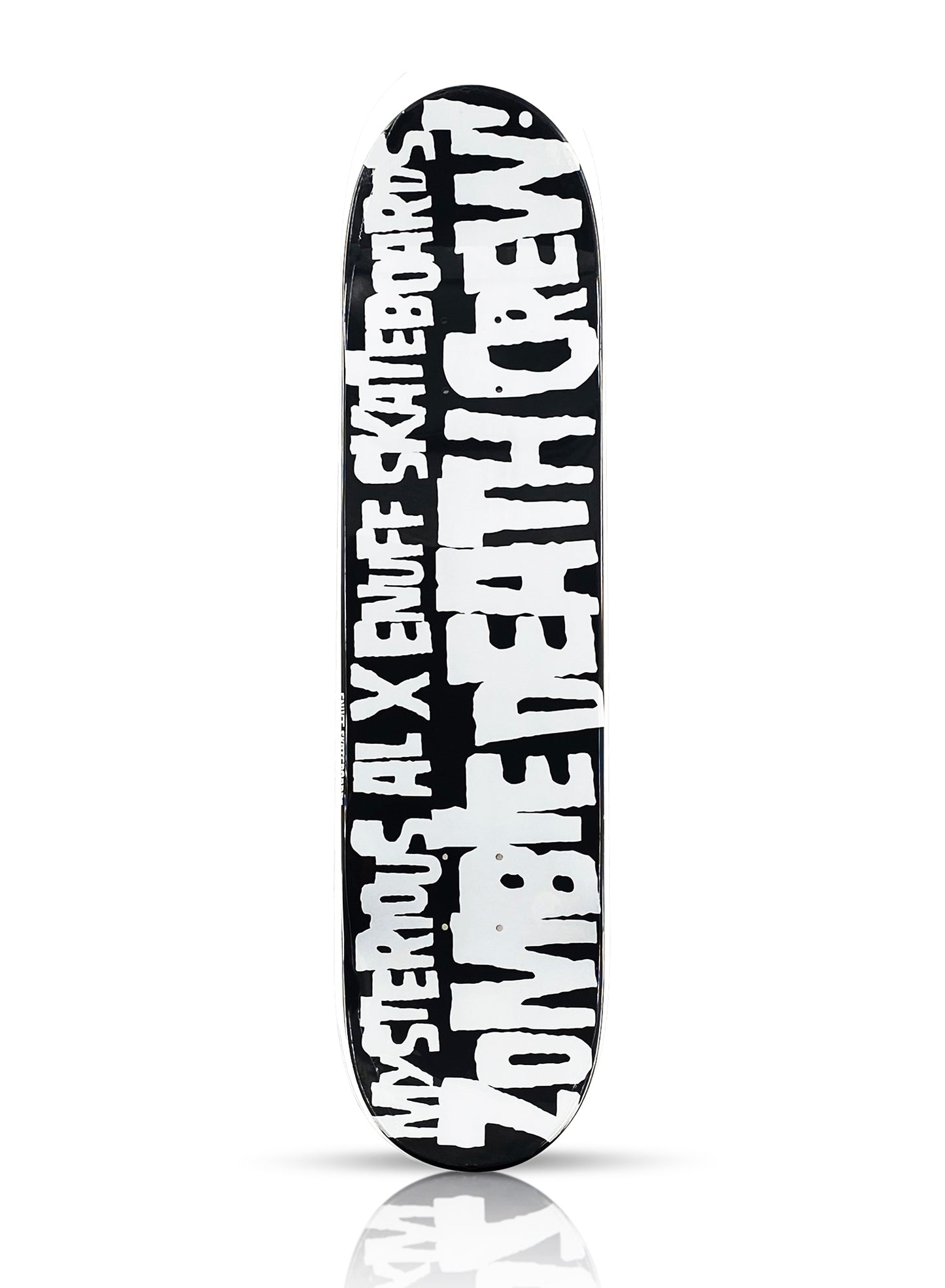 MYSTERIOUS AL 'Zombie Death Crew' (2011) Skateboard Deck (blue)