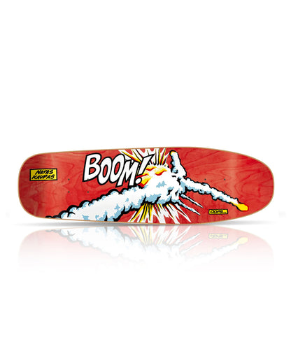 NATAS KAUPAS x 101 Skateboards 'Challenger...Boom' (2016) Skateboard Deck