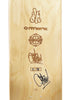 OG SLICK 'LA Hands' (2022) Hand-Signed Skateboard Deck (purple/gold)