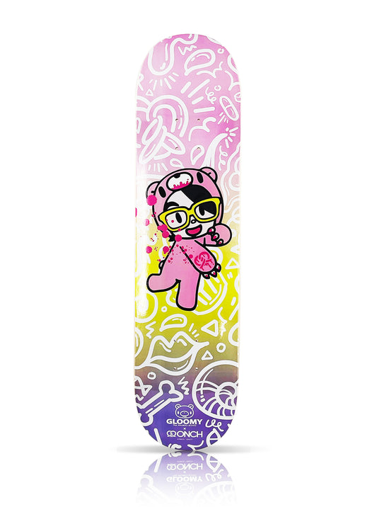 ONCH x NTWRK 'Gloomy Bear: Friendship 2' (2021) Hand-Signed Skateboard Deck