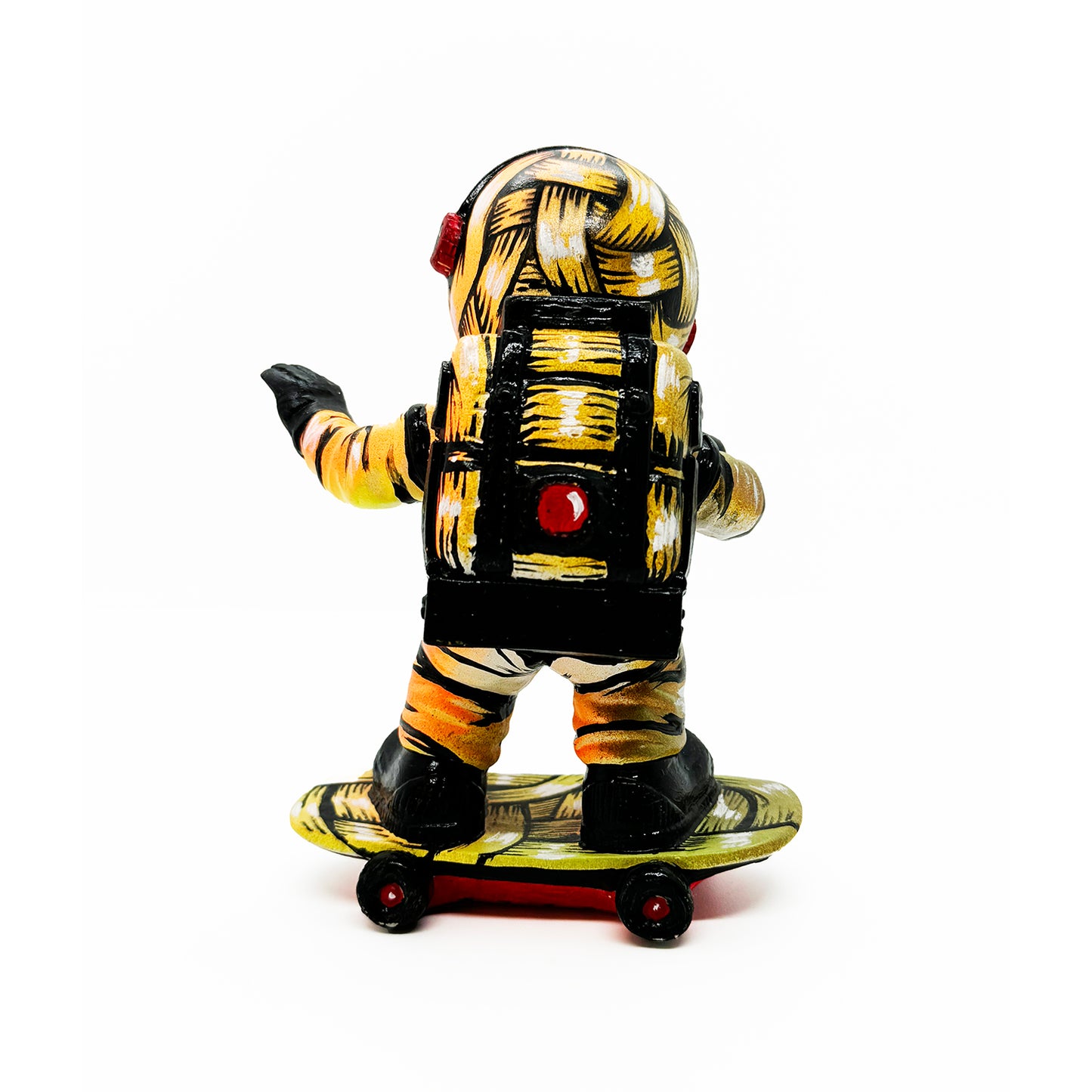 OTTO SCHADE 'Sk8 Astronaut' (2024) Hand-Painted Designer Art Figure