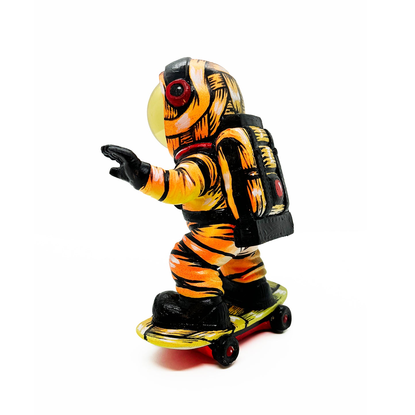 OTTO SCHADE 'Sk8 Astronaut' (2024) Hand-Painted Designer Art Figure