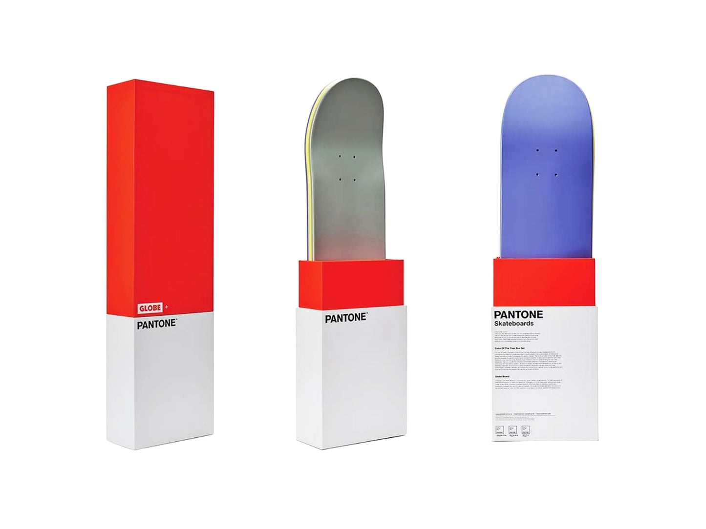 PANTONE x Globe 'Color of the Year 2021-2022' Collectible 3-Skate Deck Box Set