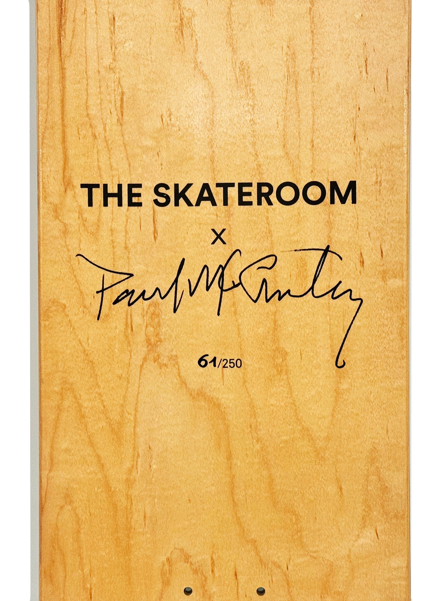 PAUL McCARTHY x The Skateroom 'Mayo' (2021) Skateboard Deck