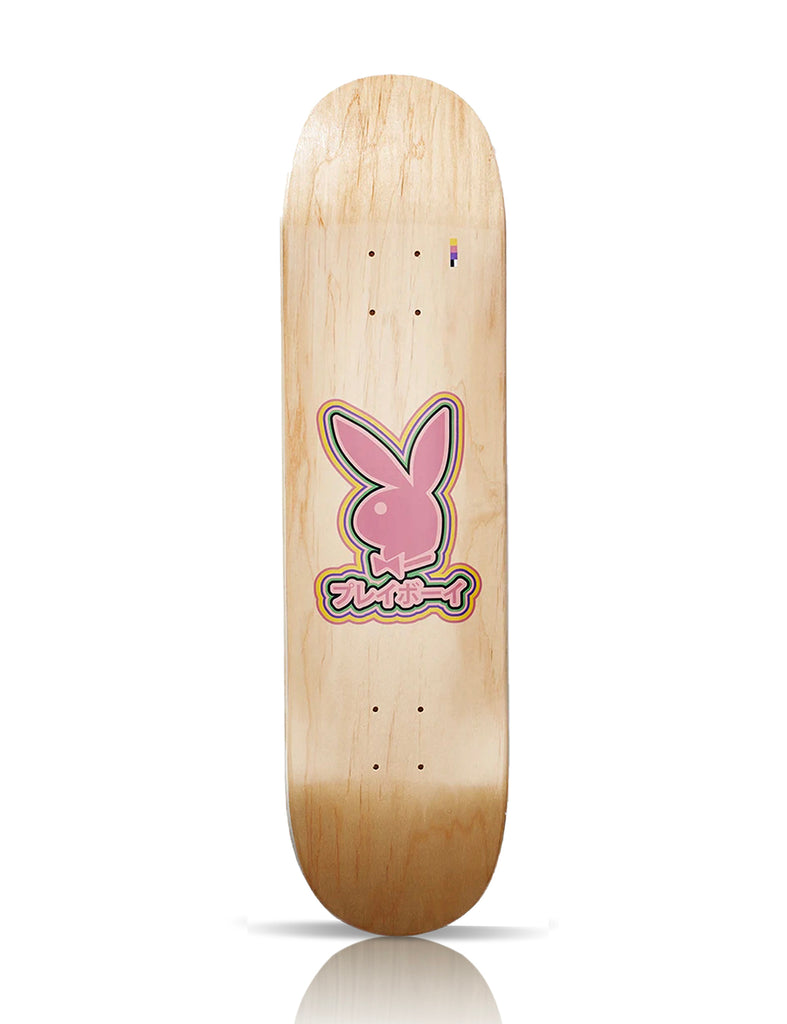 PLAYBOY x Color Bars 'Tokyo Rabbit Head' (2020) Skateboard Deck