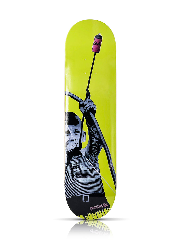 PØNK x SK8 of the ART 'Shoot Your Love' (2023) Skateboard Deck