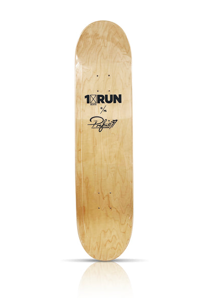 PREFAB 77 x 1xRUN 'Amsterdam's' + 'Big Ben Ripped' + 'Blind Faith' (2022) Triptych Skateboard Deck Set (#12)