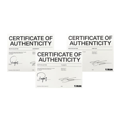 PREFAB 77 'Til Death' + 'First Cut' + 'Ascension III' (2022) Triptych Skateboard Deck Set