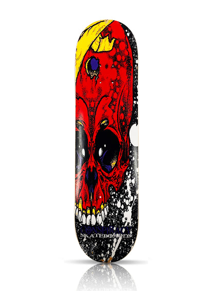 PUSHEAD 'Alien Conspiracy' (2020) Skateboard Deck (red)