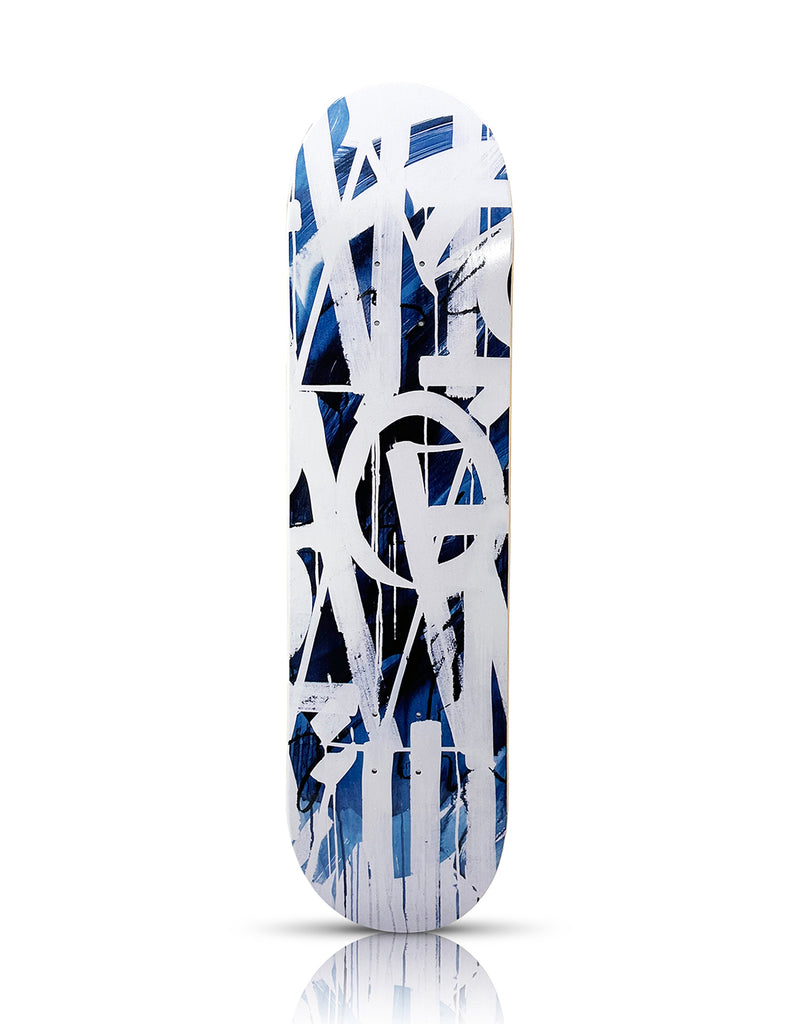 RETNA x Beyond the Streets 'Skate Deck 4' (2018) Skateboard Deck (blue)