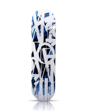 RETNA x Beyond the Streets 'Skate Deck 4' (2018) Very Rare, Collectible Skateboard Deck (blue)