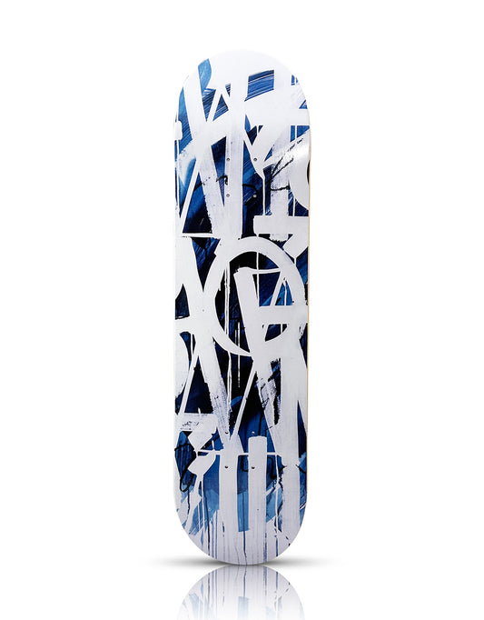 RETNA x Beyond the Streets 'Skate Deck 4' (2018) Skateboard Deck (blue)