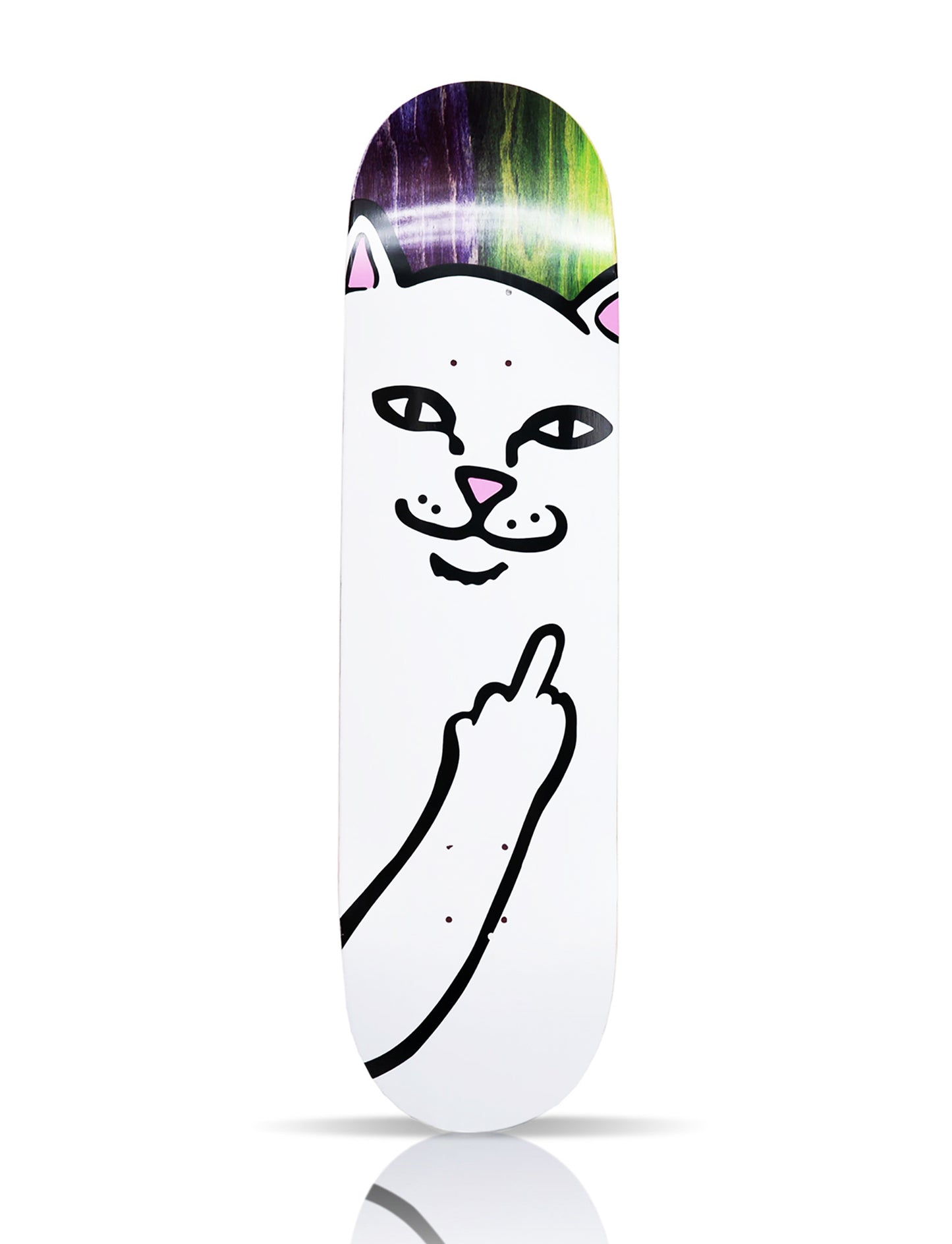 RIP N DIP 'Lord Nermal' (2020) Skateboard Deck (mint/lavender)